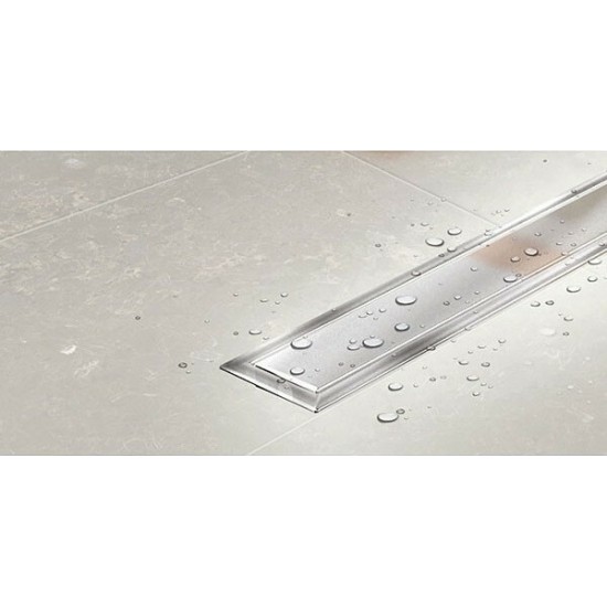 Κανάλι Ντουζiέρας Σιφών Confluo Premium Line 650 65cm Ανοξείδωτο Χρωμέ